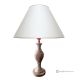LAMPE en marbre Onice Ivoire, abat-jour en pierre naturelle authentique, fait main