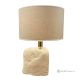 LAMPE en pierre de marbre, abat-jour en pierre naturelle, design original, fait main.