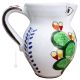 CACTUS JUG Authentique carafe en céramique faite à la main Sicile Made in Italy