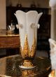 VASE en céramique artistique de style baroque avec détails en or 24 carats Fabriqué en Italie