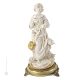 CHICK SELLER Figurine figurine Capodimonte porcelaine faite à la main Made in Italy