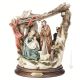 PETITE CRÈCHE Crèche Capodimonte figurine en porcelaine faite à la main Made in Italy