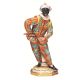 ARLEQUIN Statue figurine Capodimonte porcelaine faite à la main Made in Italy