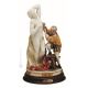 MICHELANGELO Figurine en porcelaine Capodimonte faite à la main Fabriqué en Italie