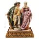 IL N'Y A PAS DE ROSE SANS ÉPINES Figurine en porcelaine de Capodimonte faite à la main Made in Italy