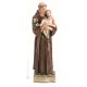 SAINT ANTONY DE PADOUE Statue figurine Capodimonte porcelaine faite à la main en Italie