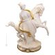 LE GUERRIER Capodimonte figurine statuette en porcelaine faite à la main en Italie