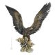 Figurine en porcelaine AIGLE Capodimonte, artisanat Made in Italy