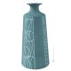 VASE COFFRE Authentique vase piémontais en céramique réalisé et décoré à la main Made in Italy