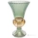 ADA Vase peint à la main authentique et moderne en verre de qualité supérieure - Vert