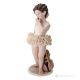 ALPHONSINE Capodimonte, ballerine pure porcelaine, une touche d'élégance.