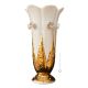 VASE en céramique artistique de style baroque avec détails en or 24 carats Fabriqué en Italie