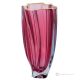 CADORO Authentique vase décoratif moderne peint à la main en verre de qualité supérieure.