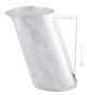 Carafe à eau inclinée, carafe à décanter, eau de vin, placage d'argent spécial martelé à la main, fabriqué en Italie 