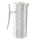 CARAFE T HANDLE Carafe Carafe Vin Eau Spécial Placage Argent Martelé À La Main Fabriqué en Italie *1,3l