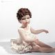 CAROLYN - Capodimonte, figurine de ballerine, art en porcelaine fine.