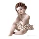 CLAUDINE – Statuette Capodimonte, danseuse en porcelaine d'une rare beauté.
