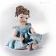 CLIO - Statuette Capodimonte, art en porcelaine fine et intemporelle.