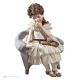 Poupée en porcelaine COSTANZA Capodimonte, douceur du pur romantisme.