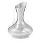 DECANTER Carafe spéciale pour eau et vin, placage d'argent martelé à la main, fabriquée en Italie