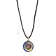 COLLIER MILLEFIORI bijoux fantaisie artistique colliers colliers verre de Murano aventurine et feuille d'or 18 carats authentique fait à la main Made in Italy