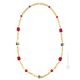 COLLIER DRÔLE bijoux fantaisie artistique colliers de perles en verre de Murano avec or 18 carats fait à la main authentique Made in Italy