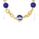 COLLIER DRÔLE bijoux fantaisie artistique colliers colliers perles de verre de Murano avec or 18 carats fait à la main authentique Made in Italy