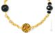 COLLIER EN DENTELLE bijoux fantaisie artistique colliers de perles en verre de Murano avec or 18 carats fait à la main authentique Made in Italy