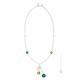 COLLIER DENISE bijoux fantaisie artistique colliers colliers perles de verre de Murano avec argent 925 authentique fait main Made in Italy