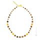COLLIER SCRIGNO bijoux fantaisie artistique colliers colliers perles de verre de Murano et oeil de tigre authentique fait à la main Made in Italy