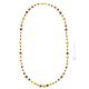 COLLIER SCRIGNO bijoux fantaisie artistique colliers colliers perles de verre de Murano et oeil de tigre authentique fait main Made in Italy