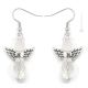 BOUCLES D'OREILLES ANGELO bijoux fantaisie artistiques perles de verre de Murano authentiques faites à la main Made in Italy