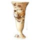 VASE VISTOSO Céramique artistique de style baroque avec détails en or 24 carats Fabriqué en Italie