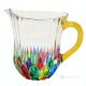 ADAGIO Pichet, carafe, carafe, verre de qualité supérieure peint à la main, design moderne.