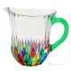 ADAGIO Pichet, carafe, carafe, verre de qualité supérieure peint à la main, design moderne.