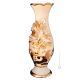 VASE en céramique artistique de style baroque avec détails en or 24 carats Fabriqué en Italie