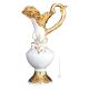 VASE en céramique artistique de style baroque avec détails en or 24 carats Fabriqué en Italie