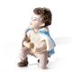 PRINCE CHARMANT Figurine en porcelaine, contes de fées, élégance et style italien.