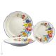 FIORACCIO PLATES Collection de services de vaisselle en céramique Castelli, peints à la main, Made in Italy