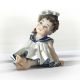 RADA - Capodimonte, statuette en porcelaine fine, un chef-d'œuvre intemporel.