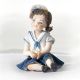 GOLETTA Élégante statuette Capodimonte, de haute qualité et belle porcelaine.
