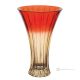 DOMINA Authentique vase décoratif moderne peint à la main en verre de qualité supérieure.