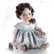 LEONORA - Capodimonte, statuette d'art raffinée unique en porcelaine.