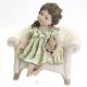 LISETTA – Capodimonte, élégante statuette en porcelaine fine et raffinée.