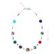 COLLIER MILLEFIORI bijoux fantaisie artistique colliers colliers perles de verre de Murano avec murrine fait à la main authentique Made in Italy