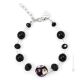 MILLEFIORI BRACELET bijoux fantaisie artistique bracelet de perles en verre de Murano avec murrine authentique fait à la main Made in Italy