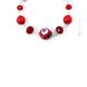 COLLIER MILLEFIORI bijoux fantaisie artistique colliers colliers perles de verre de Murano avec murrine fait à la main authentique Made in Italy