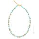 COLLIER EMILY bijoux fantaisie artistique colliers de perles en verre de Murano avec aventurine fait à la main authentique Made in Italy