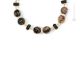 COLLIER EMILY bijoux fantaisie artistique colliers colliers perles de verre de Murano avec aventurine fait à la main authentique Made in Italy