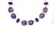 COLLIER EMILY bijoux fantaisie artistique colliers colliers perles de verre de Murano avec aventurine fait à la main authentique Made in Italy